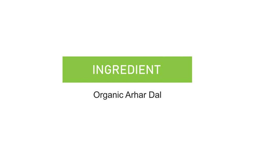 Orgabite Organic Arhar Dal    Pack  500 grams